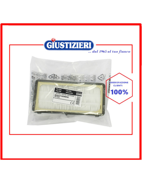filtro hepa rettangolare aspirapolvere bosch