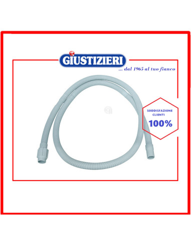 tubo scarico 2,5m lavastoviglie whirlpool