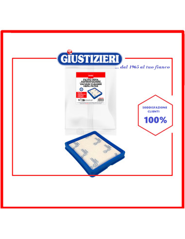 filtro hepa rettangolare mondo aspirapolvere philips