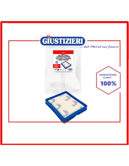 filtro hepa rettangolare mondo aspirapolvere philips
