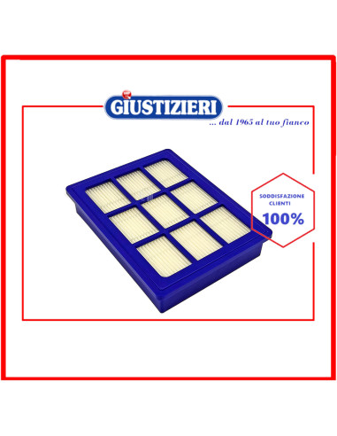 filtro hepa rettangolare mondo aspirapolvere elite