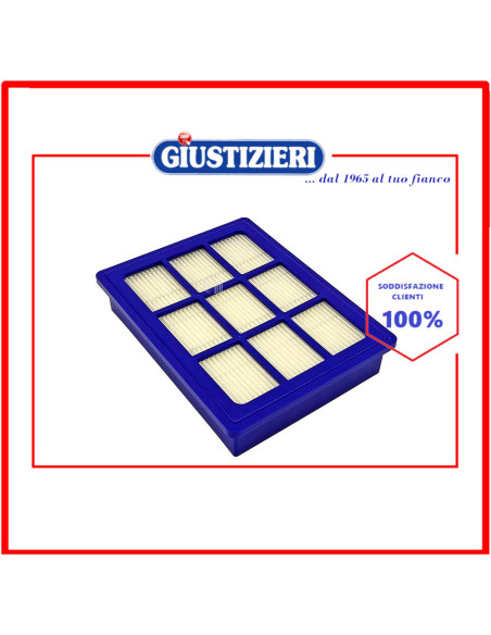 filtro hepa rettangolare mondo aspirapolvere elite