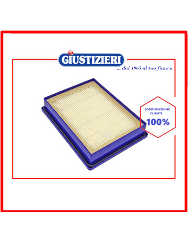filtro hepa rettangolare mondo aspirapolvere elite