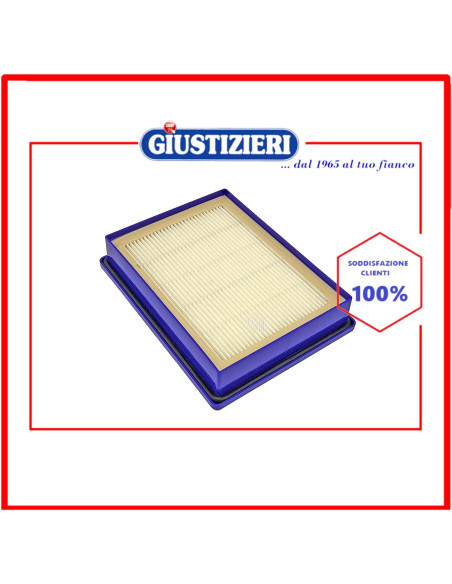 filtro hepa rettangolare mondo aspirapolvere elite