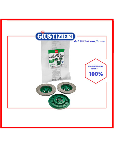 set dischi lucidatrice pl510 pl511 pl512 mondo aspirapolvere vorwerk-folletto