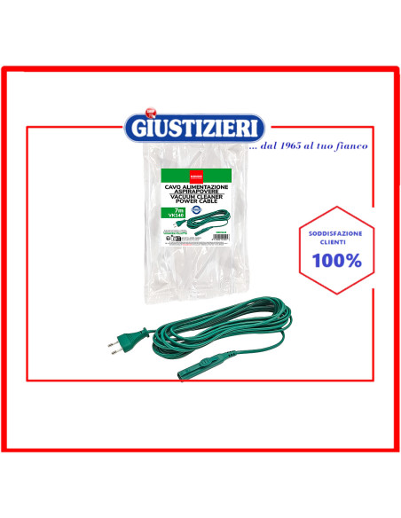 cavo alimentazione 7m vk140 mondo aspirapolvere vorwerk-folletto