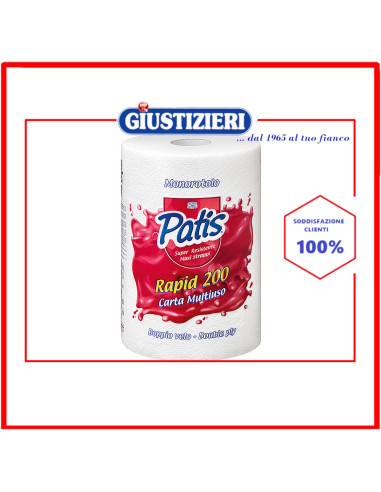 carta asciugatutto patis casa 200 strappi