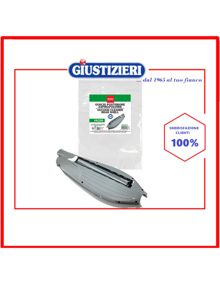 guscio posteriore vk150 mondo aspirapolvere vorwerk-folletto