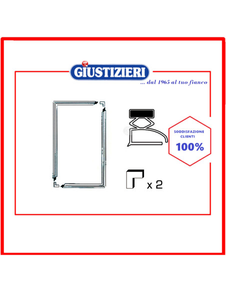kit guarnizione magnetica frigorifero universale