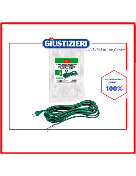 cavo alimentazione 7m vk120 vk121 vk122 mondo aspirapolvere vorwerk-folletto