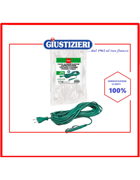 cavo alimentazione 10m vk140 mondo aspirapolvere vorwerk-folletto