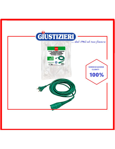 cavo alimentazione 7m vk130 vk131 mondo aspirapolvere vorwerk-folletto