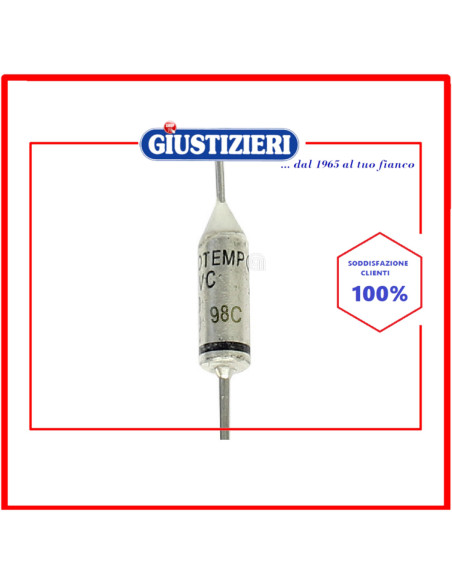 set 10 termofusibili 98° piccolo elettrodomestico universale