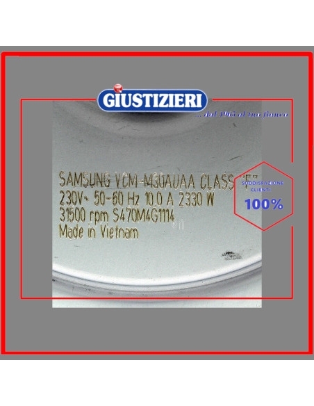 motore 2330w vcm-m30auaa aspirapolvere samsung