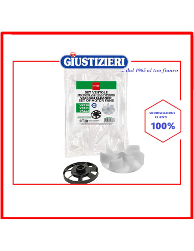 set ventole motore vk120 vk121 vk122 mondo aspirapolvere vorwerk-folletto