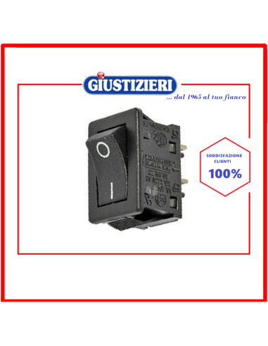 interruttore unipolare 0-i 13x20 2c a/sald piccolo elettrodomestico universale