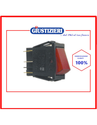 deviatore bipolare luminoso 16a 250v piccolo elettrodomestico universale