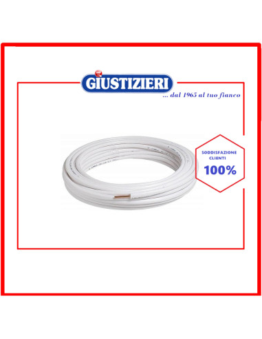 tubo rame climatizzatore isopolar 3/8"x0,80 - 50mt