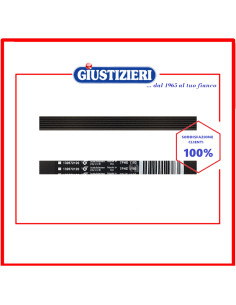 cinghia h7 1193 poly-v originale lavatrice electrolux