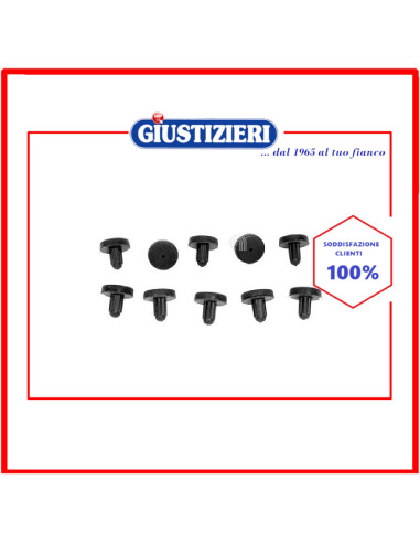 10pz gommino griglia ghisa