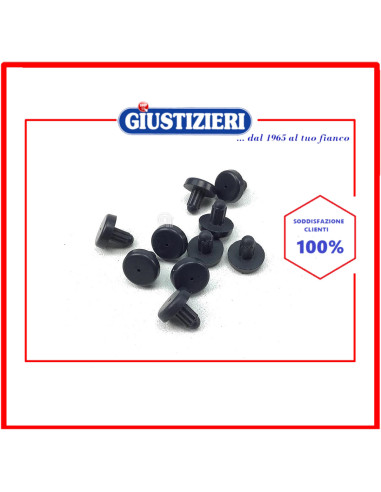 kit gommini griglie ghisa 10 pz