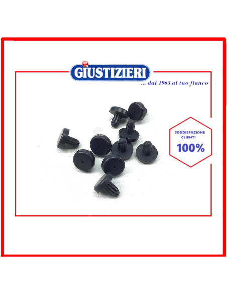 kit gommini griglie ghisa 10 pz