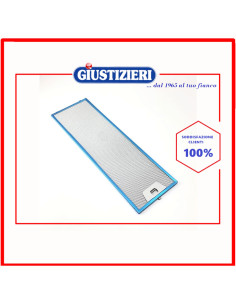 filtro metallico 166x515.3 originale cappa aspirante franke