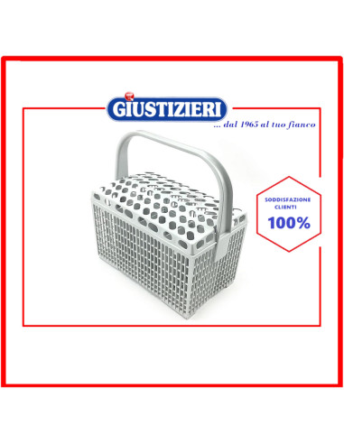 cestello posate grigio completo