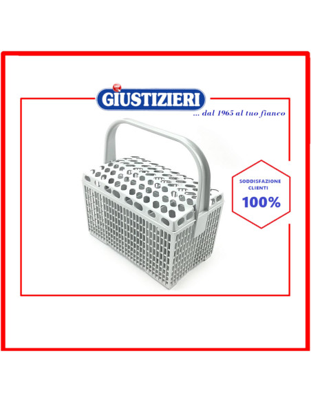 cestello posate grigio completo